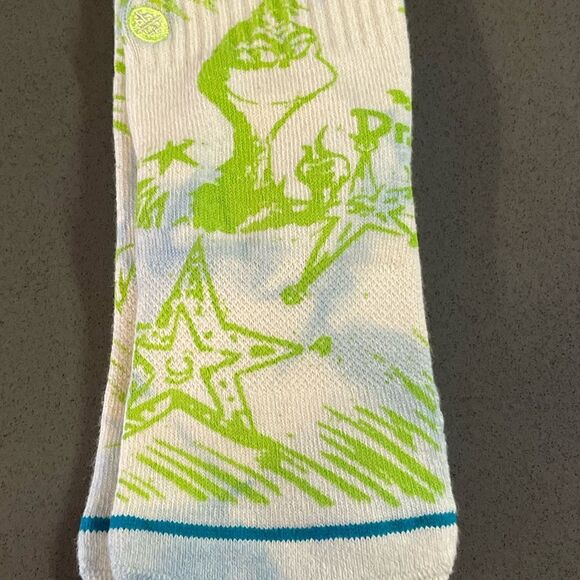 Stance Noise Noise Noise Crew Socks (kids Medium, Offwhite) 11-2 New - Picture 5 of 6